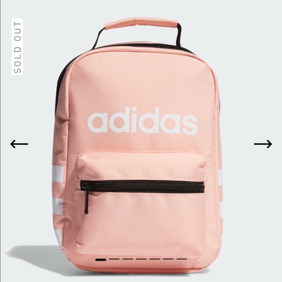 adidas Handbags - Adidas Santiago White, Pink & Black Lunch Bag/Box